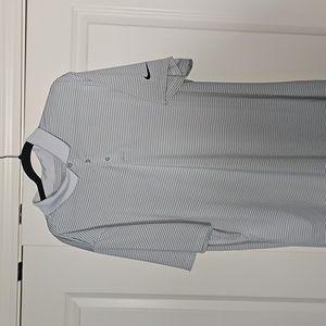 Nike Grey Striped Dri-Fit XXL